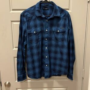Long-Sleeved Flannel Shirt